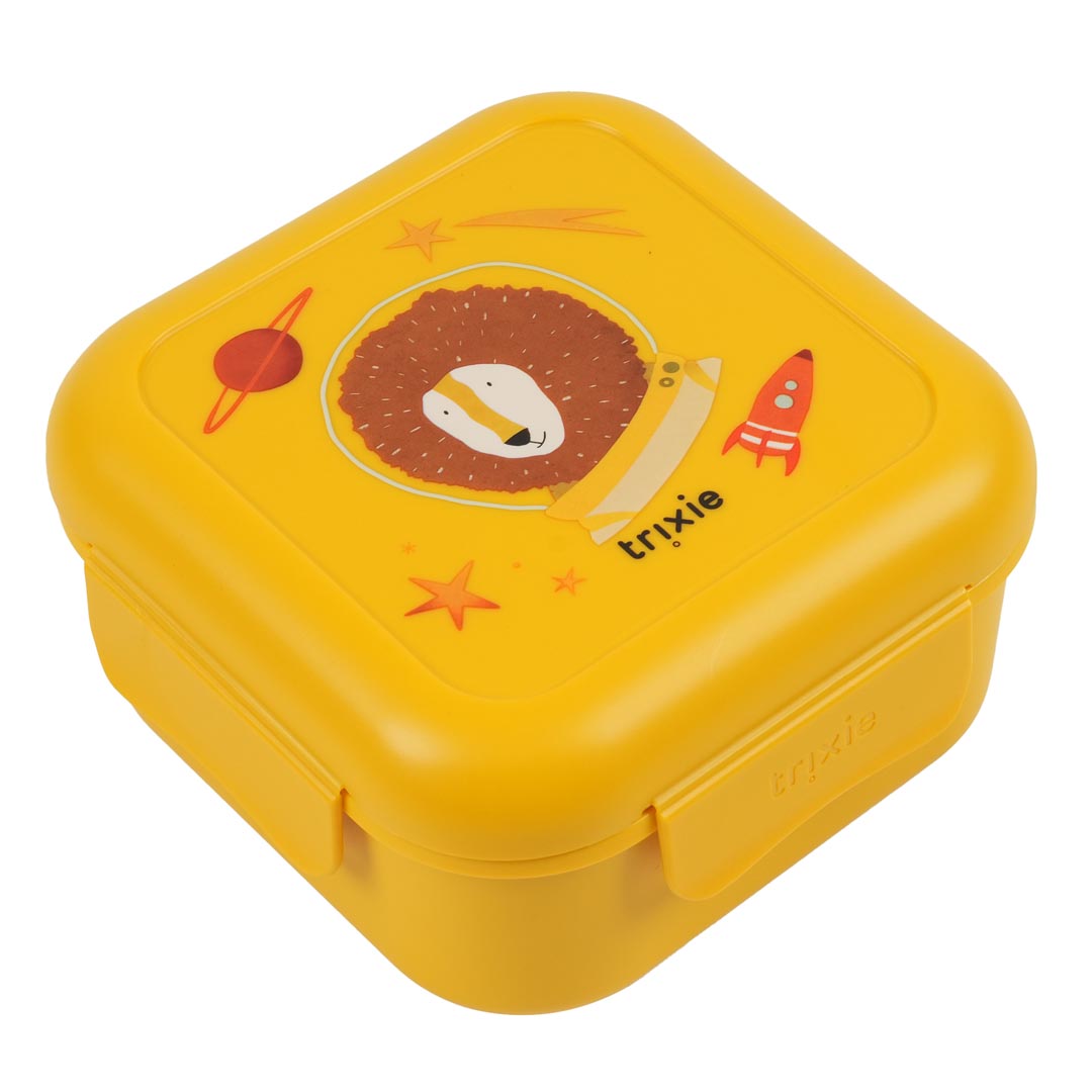 Snack box with clips - Spaceman Mr. Lion